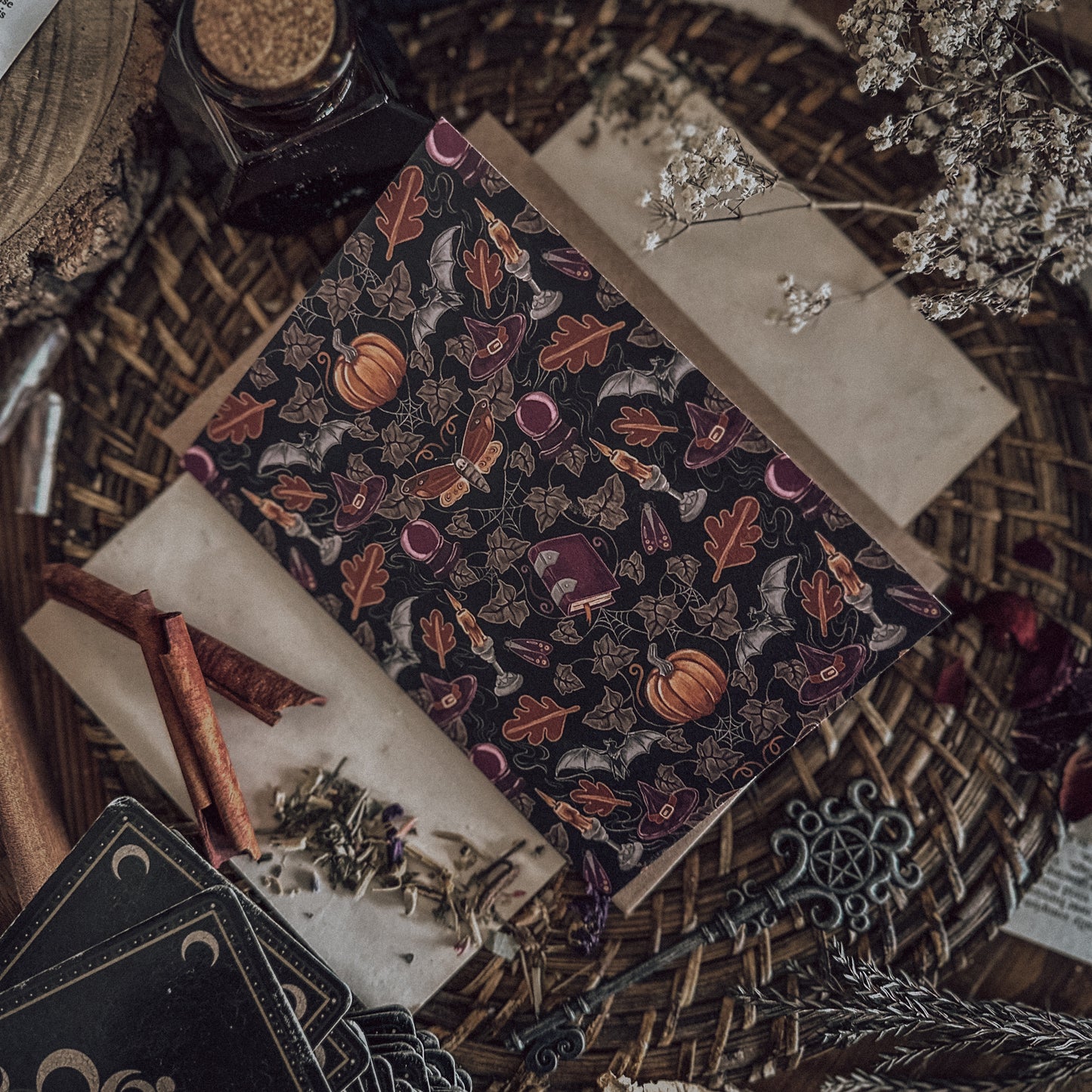 Bundle - 3 x Samhain - Blank Greeting/Note Cards