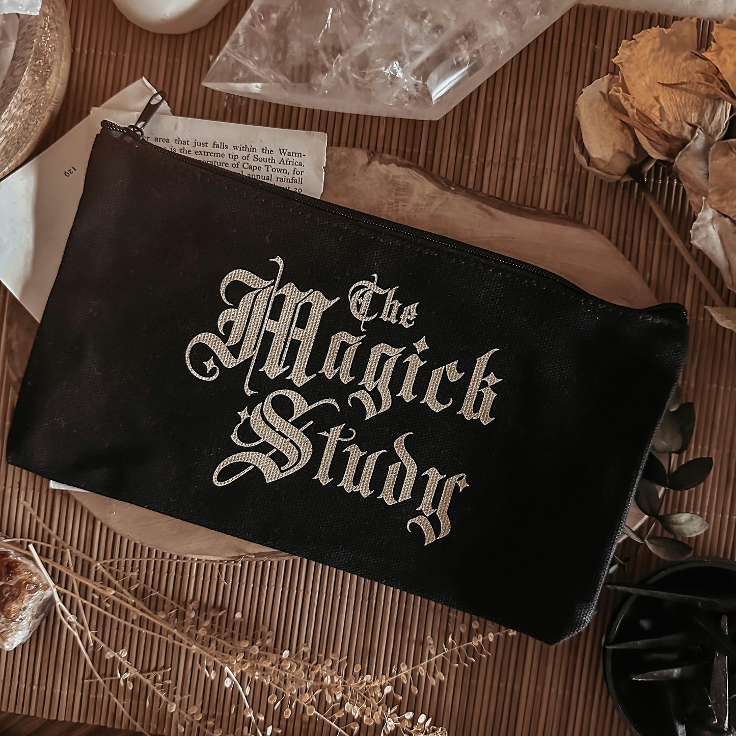 The Magick Study - Branded Organic Cotton Pencil Case