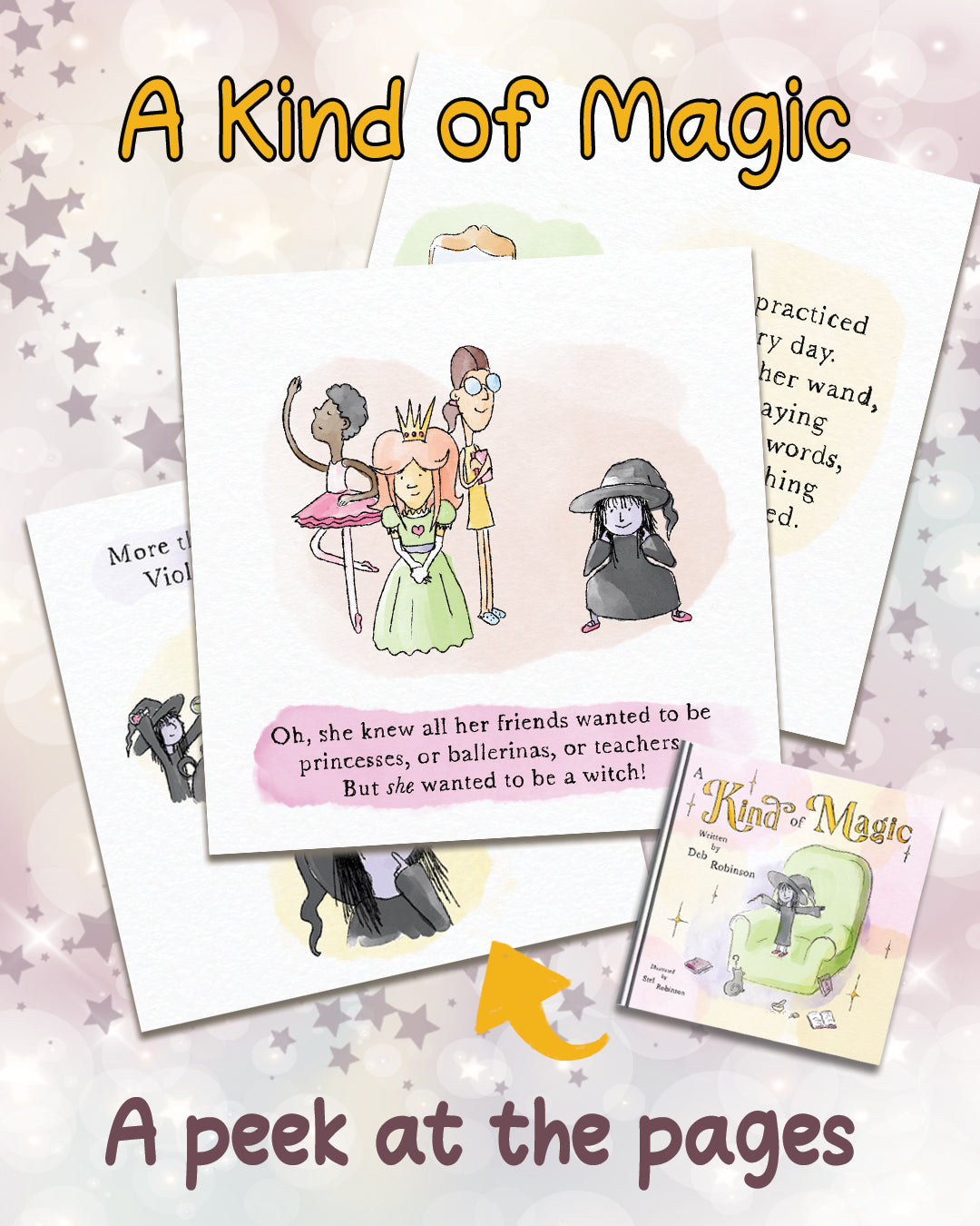 PRE-ORDER - A Kind of Magic Children's Book - Signed with Gift