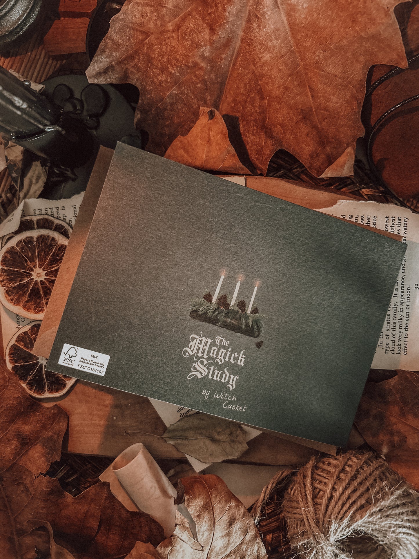 Yule - Blank Greeting/Note Card