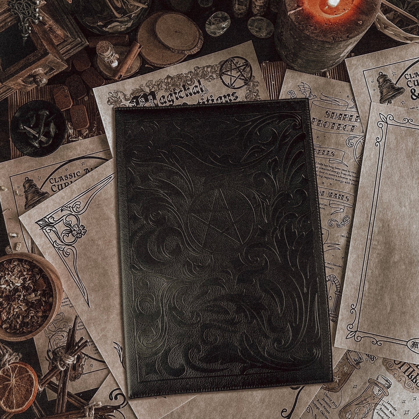 PRE ORDER - Book of Shadows Folder