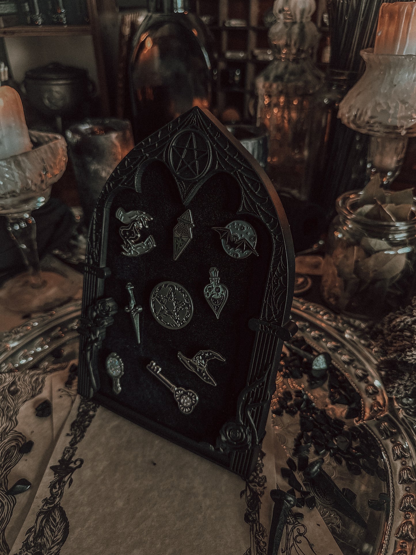 Pre-Order: Gothic Romance Opulent Pin Display Board