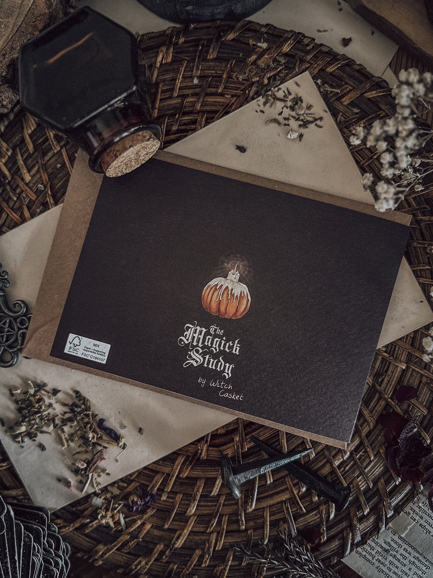 Halloween - Blank Greeting/Note Card