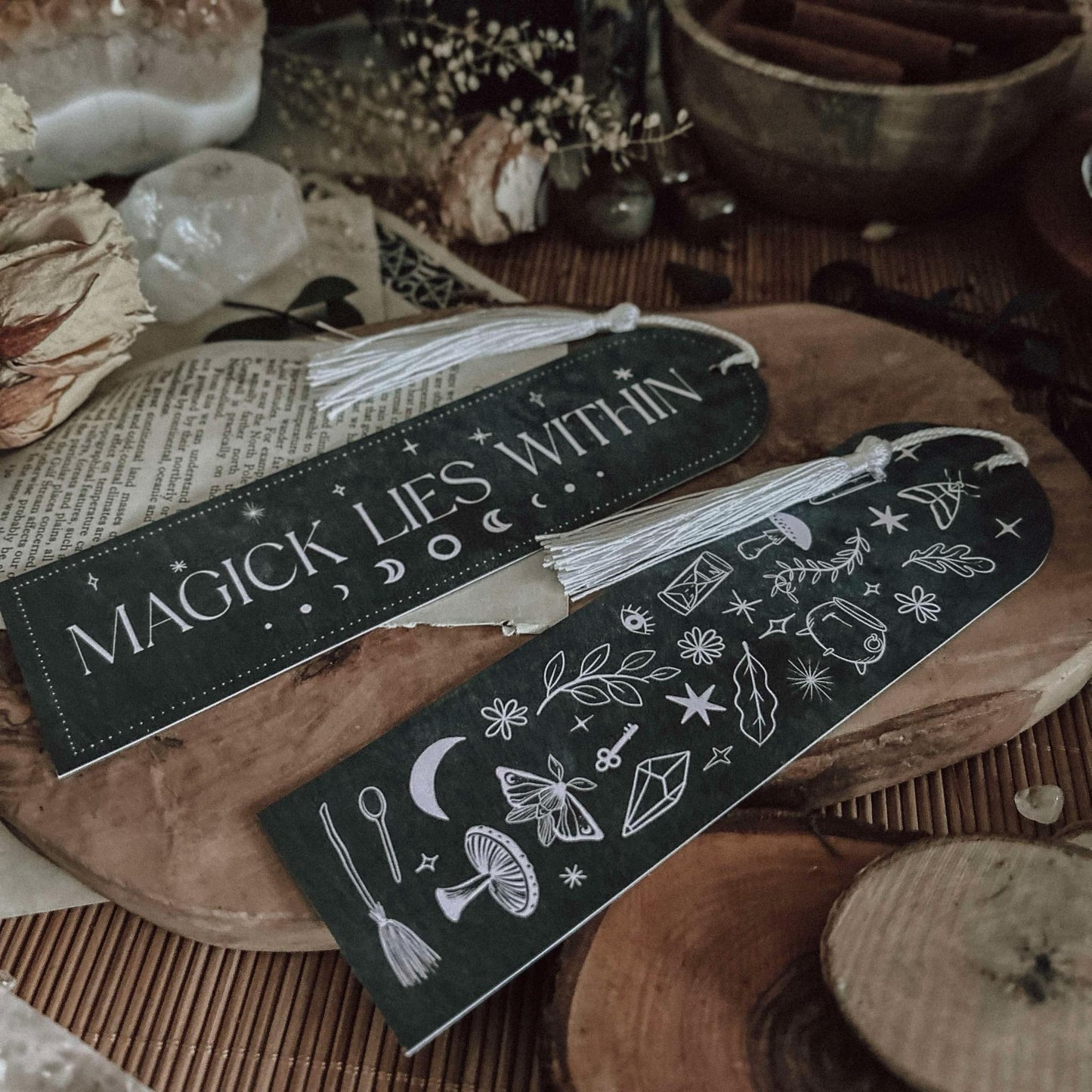 Set of 2 ‘Witch-ionary’ Bookmarks