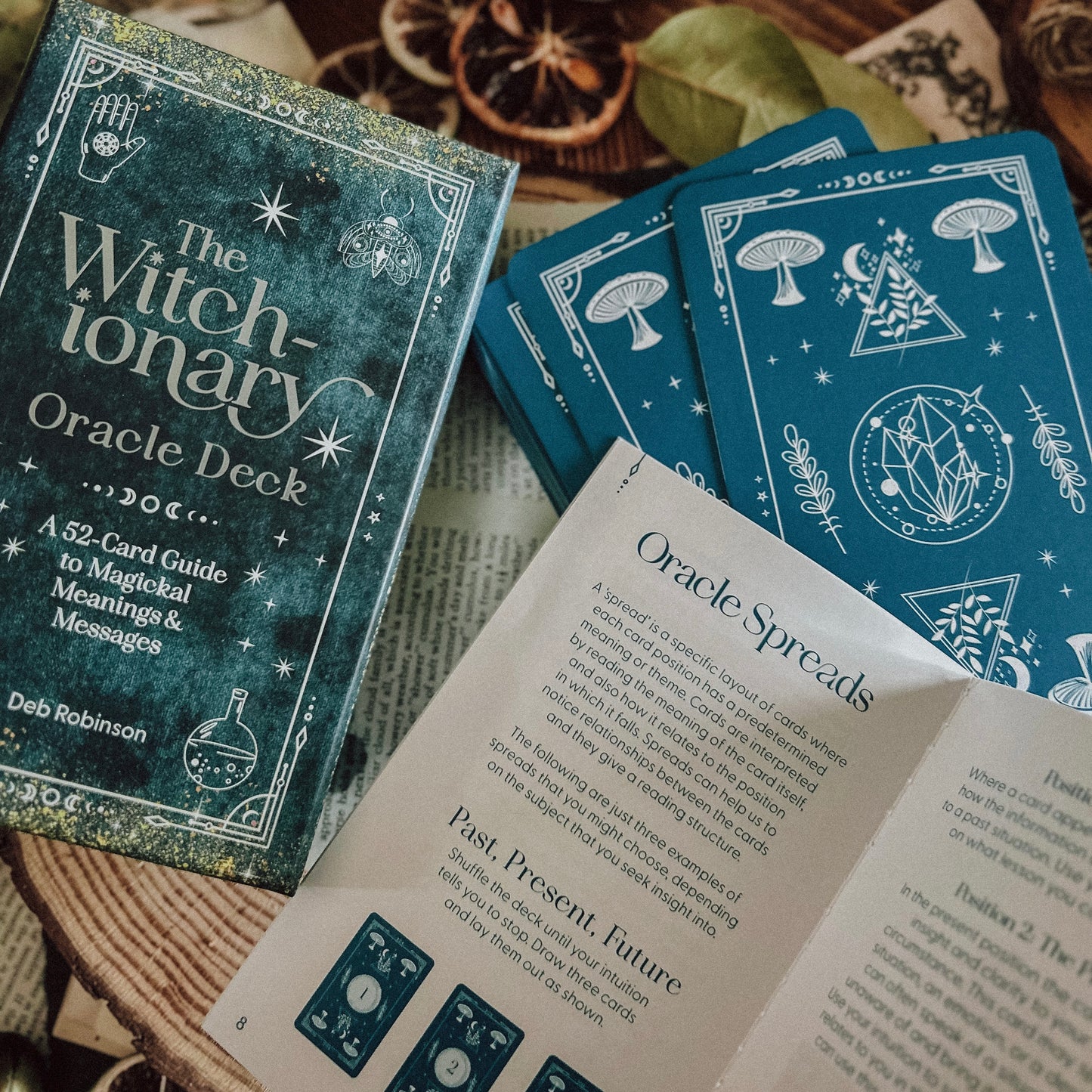 Pre-Order - The Witch-ionary Oracle Deck: A 52-Card Guide to Magickal Meanings & Messages