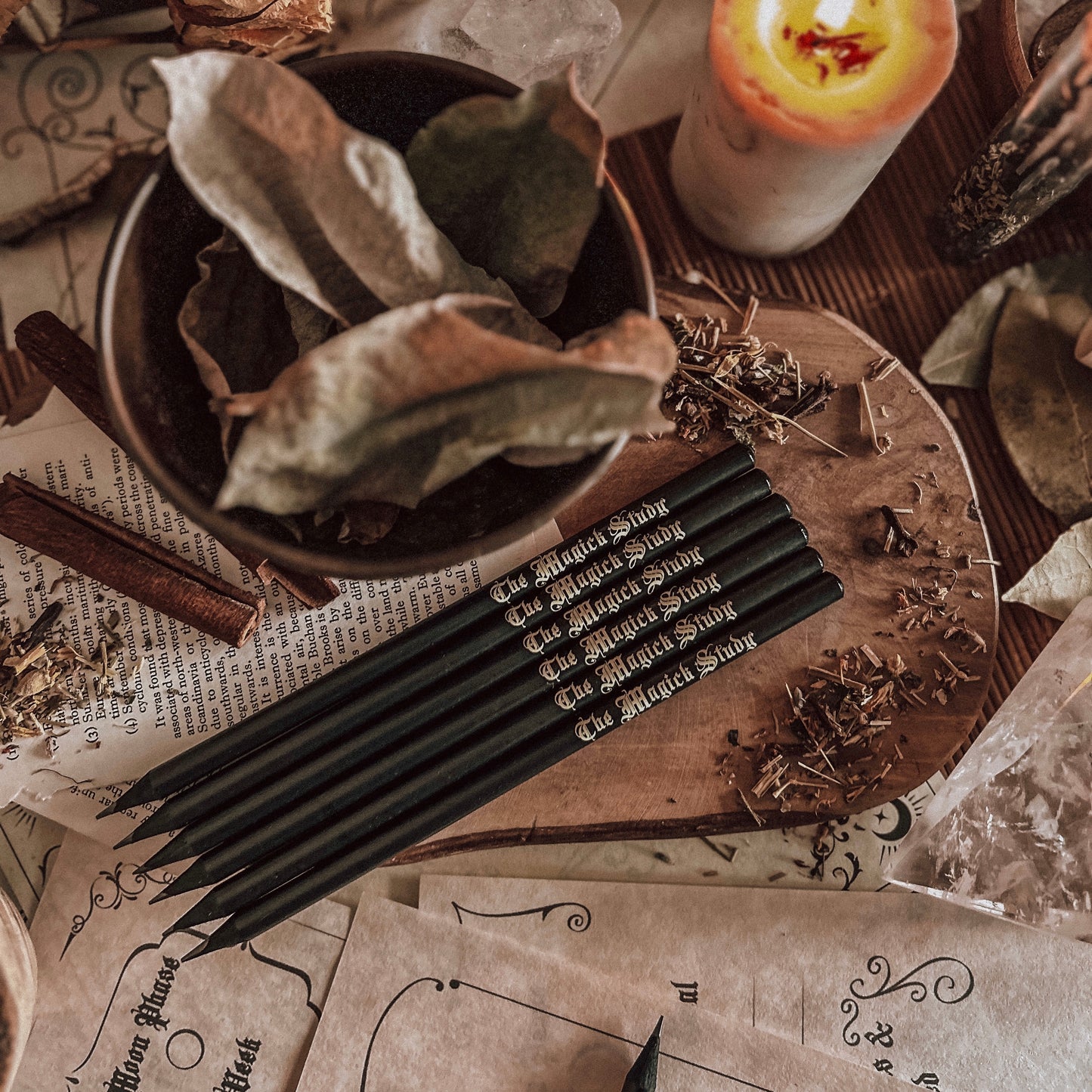 The Magick Study - Branded Pencil