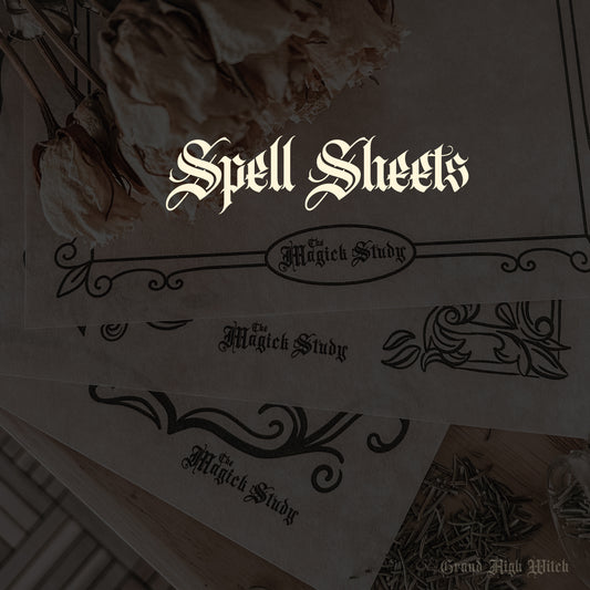 Spell Sheets - PDF Download